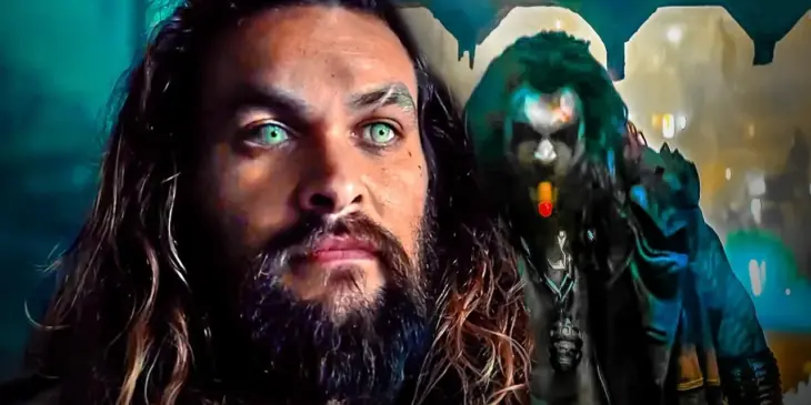Jason Momoa como Aquaman e Lobo
