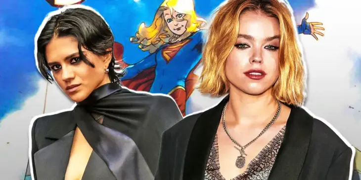 Sasha Calle e Milly Alcock, duas atrizes da Supergirl