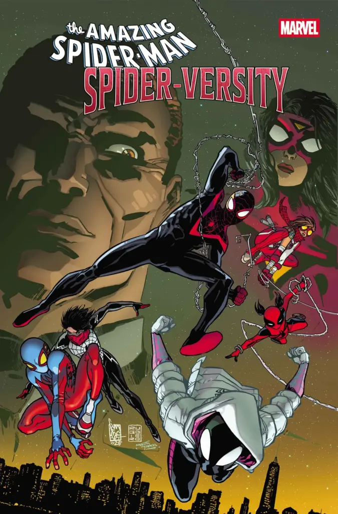 Arte de capa de The Amazing Spider-Man: Spider-Versity #1