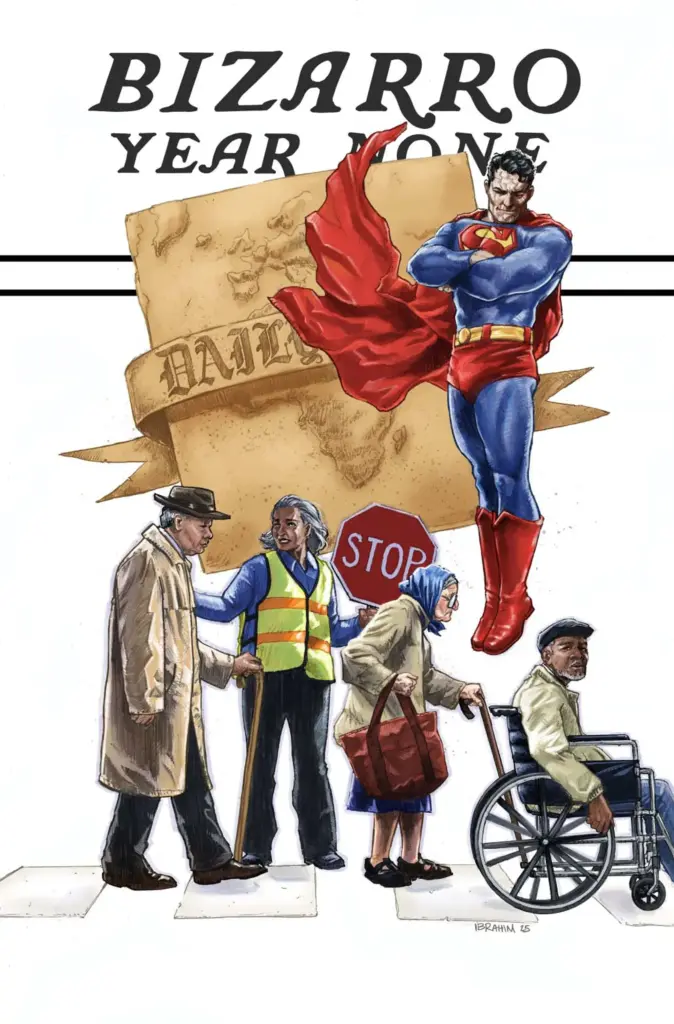 Arte de capa de Bizarro: Year None #1