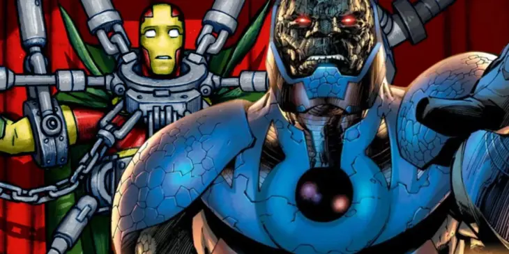 Senhor Milagre e Darkseid da série do DCU