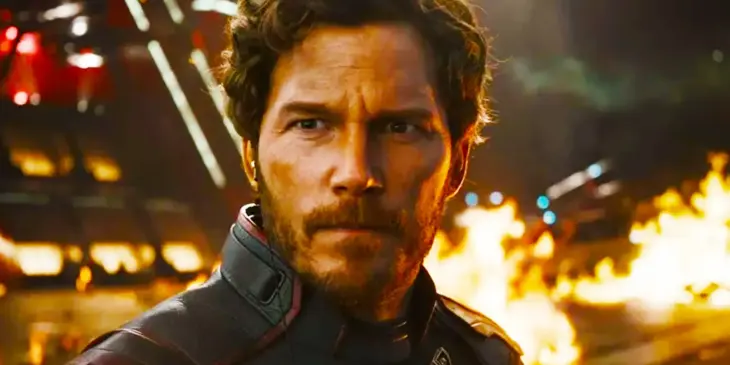 Chris Pratt em Guardiões da Galáxia Vol. 3