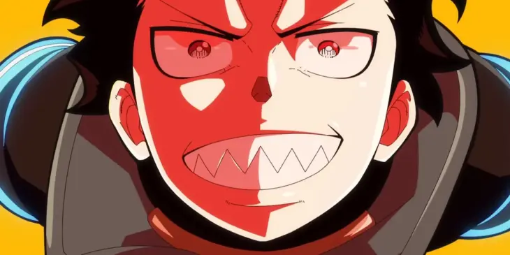 Shinra na abertura da Parte 2 da temporada final de Fire Force