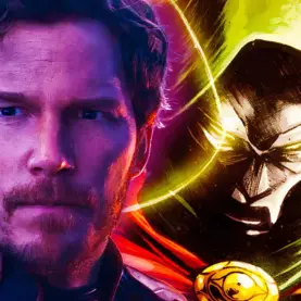Peter Quill de Chris Pratt e o Doutor Destino