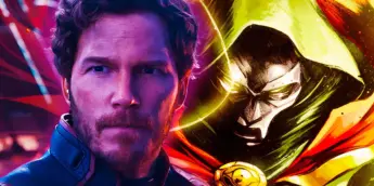 Peter Quill de Chris Pratt e o Doutor Destino