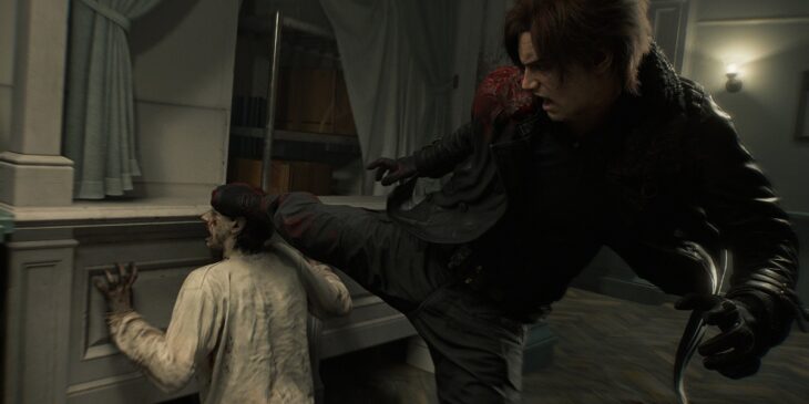 Leon em Resident Evil