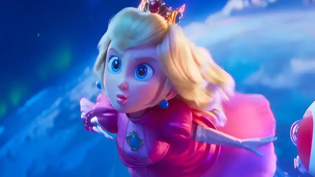 Princesa Peach em Super Mario Galaxy O Filme