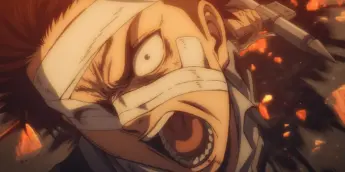 Levi Ackerman em cena de Attack on Titan: O Último Ataque