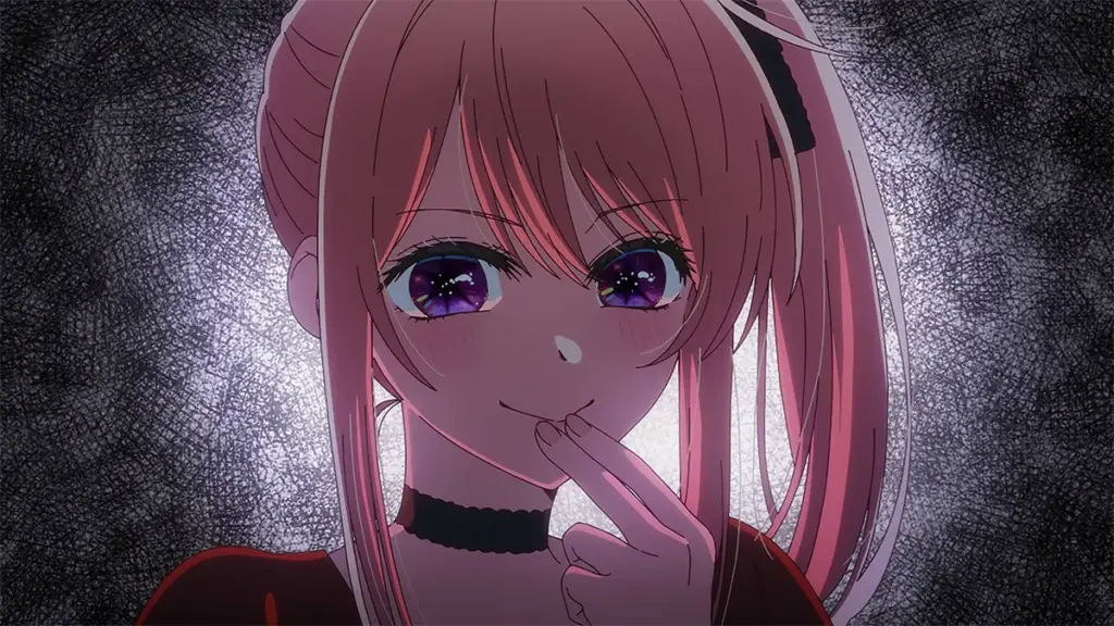 Ruby em cena do Episódio 26 de Oshi no Ko