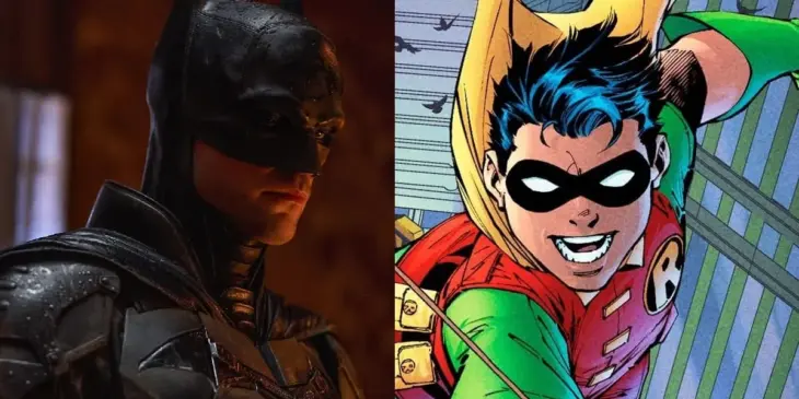 Batman de Robert Pattinson e o Robin