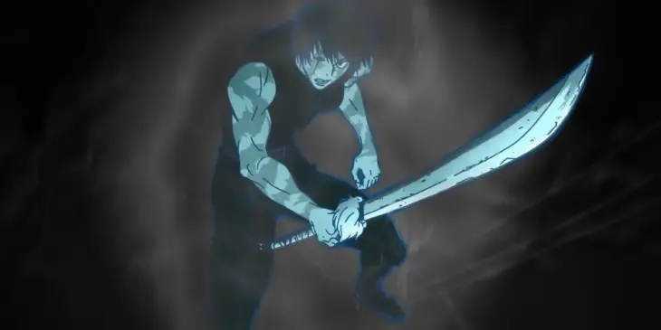 Maki em cena do Episódio 51 de Jujutsu Kaisen