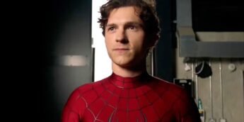 Tom Holland em set de Homem-Aranha Um Novo Dia