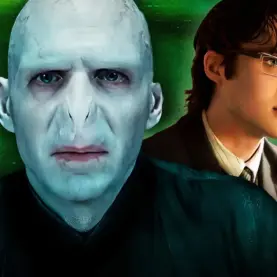 Ralph Fiennes como Voldemort em Harry Potter e Cillian Murphy como Espantalho em Batman Begins