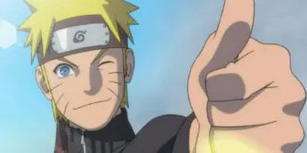 Naruto Uuzumaki em cena de Naruto: Shippuden
