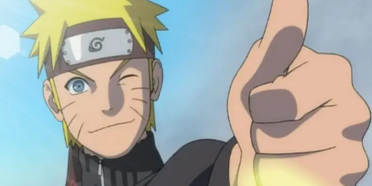 Naruto Uuzumaki em cena de Naruto: Shippuden