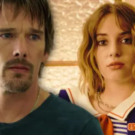 Ethan Hawke e Maya Hawke, de Stranger Things