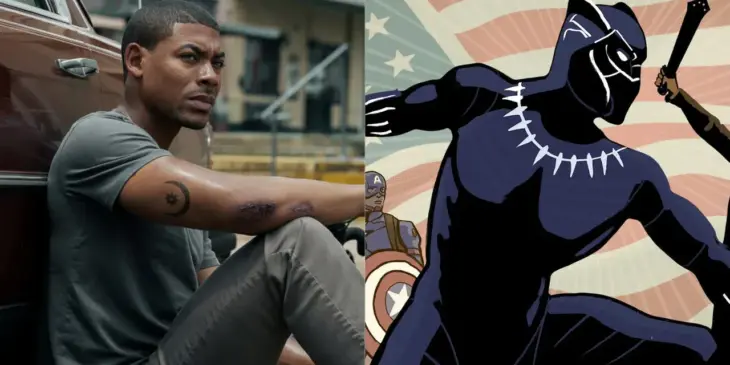 Aaron Pierre e Pantera Negra