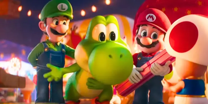 Yoshi no filme de Super Mario Galaxy