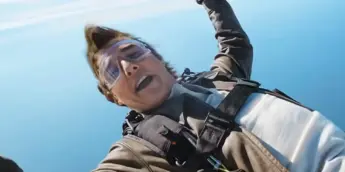 Tom Cruise nas gravações de Missão: Impossível - O Acerto Final