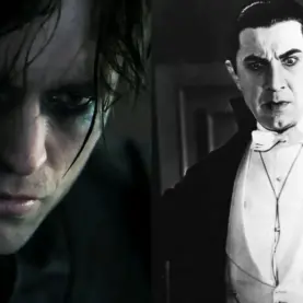 Robert Pattinson como Batman e o Drácula