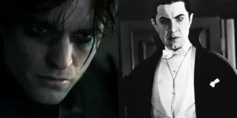 Robert Pattinson como Batman e o Drácula