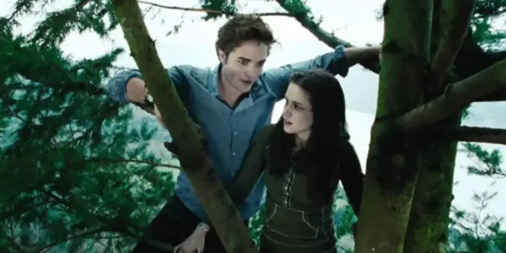 Edward e Bella na saga Crepúsculo