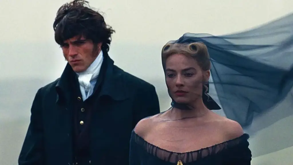 Heathcliff e Catherine em O Morro dos Ventos Uivantes