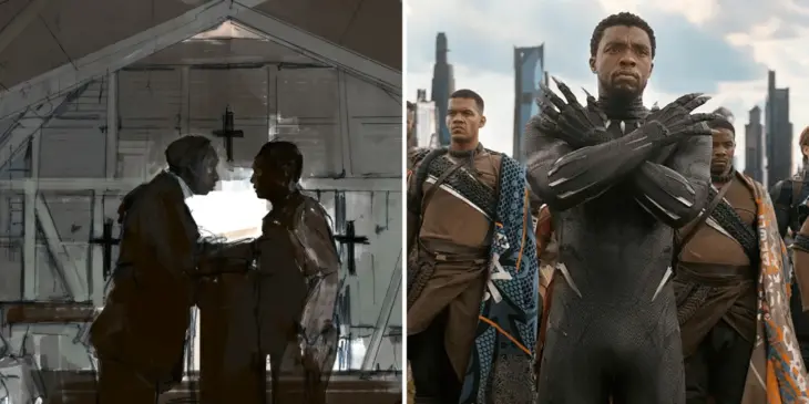 Pecadores e o Pantera Negra em Vingadores: Guerra Infinita