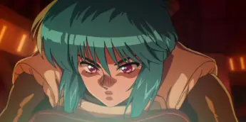 Major Motoko Kusanagi, em cena de The Ghost in the Shell