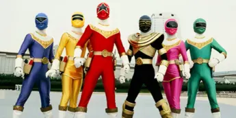 Power Rangers Zeo em série dos anos 90