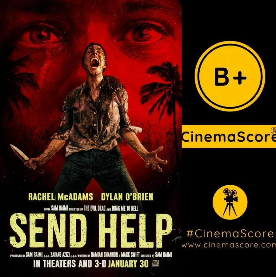 Nota de Socorro! no CinemaScore