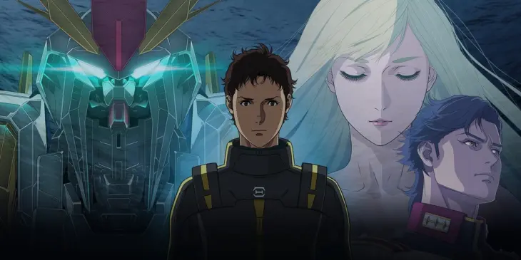 Arte promocional de Mobile Suit Gundam Hathaway: The Sorcery of Nymph Circe