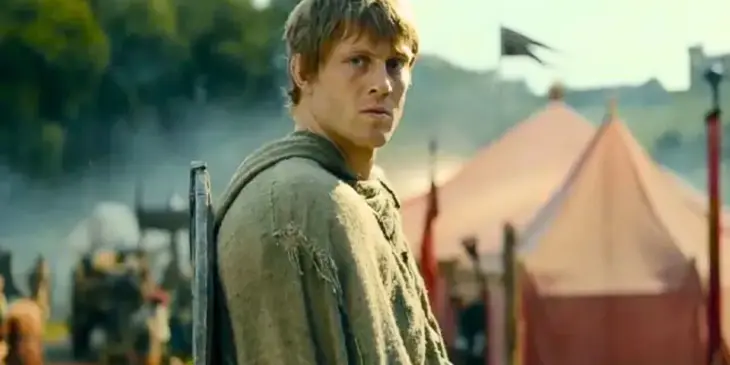 Duncan em vilarejo de Westeros em O Cavaleiro dos Sete Reinos