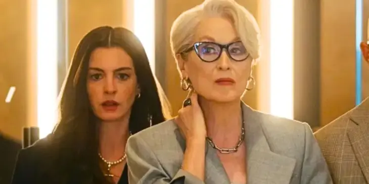 Miranda e Andrea em O Diabo Veste Prada 2