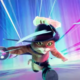 O Gato de Botas, da franquia Shrek