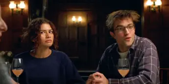Zendaya e Robert Pattinson como casal em O Drama