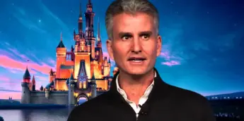 Josh D'Amaro e clássico castelo da DIsney