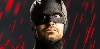 Matt Murdock com uniforme preto em Demolidor Renascido
