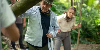 Sam Raimi nos bastidores de Socorro!