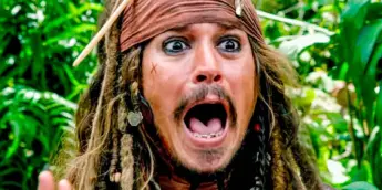 Johnny Depp em apuros na franquia Piratas do Caribe