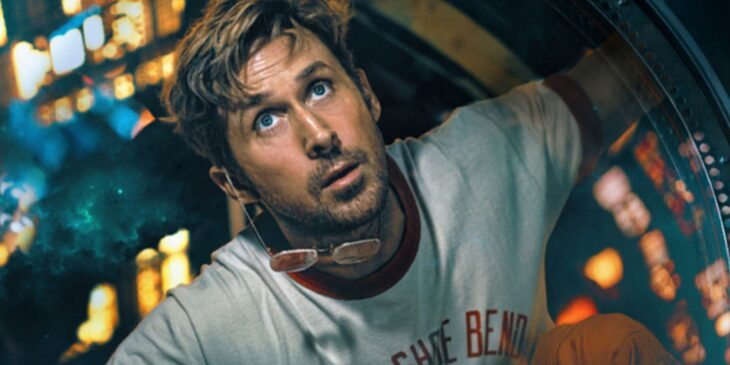 Ryan Gosling no espaço em Devoradores de Estrelas