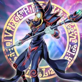Mago Negro em campanha do 4º aniversário de Yu-Gi-Oh! Master Duel