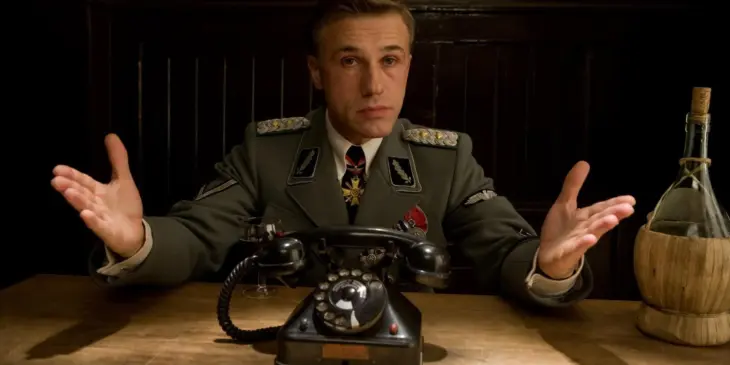 Christoph Waltz em Bastardos Inglórios