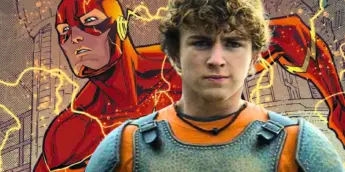 Walker Scobell e o Flash da DC