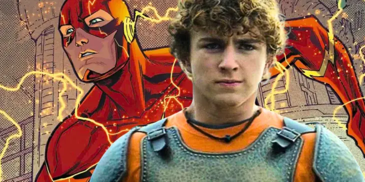 Walker Scobell e o Flash da DC