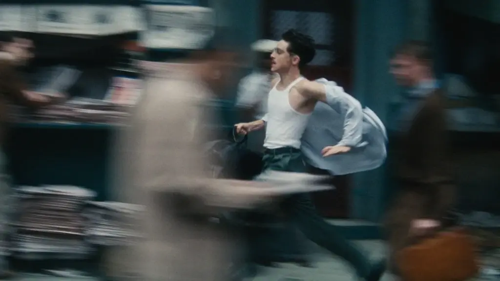 Timothée Chalamet em Marty Supreme