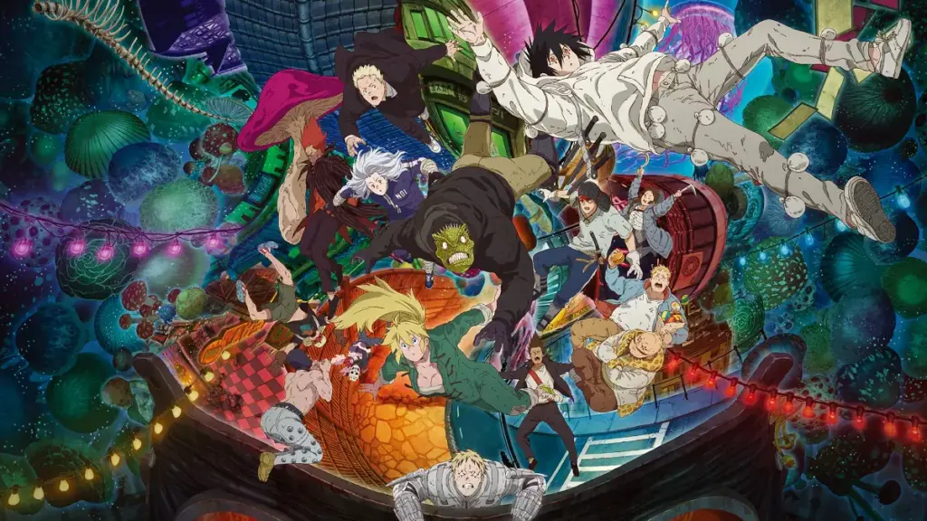 Arte promocional do pôster oficial da 2ª temporada de Dorohedoro