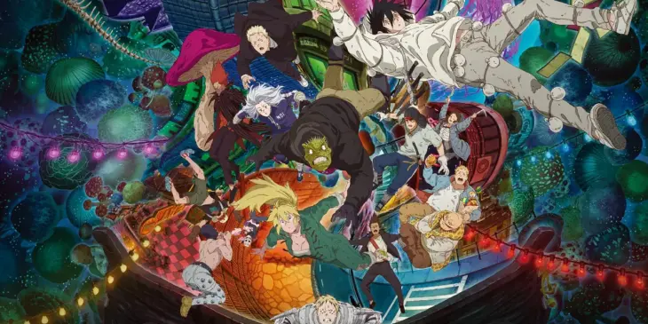 Arte promocional do pôster oficial da 2ª temporada de Dorohedoro