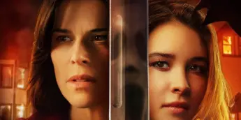 Sidney Prescott e sua filha em Pânico 7