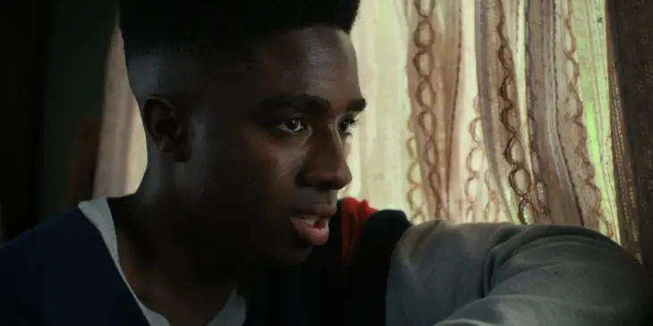 Caleb McLaughlin em Stranger Things